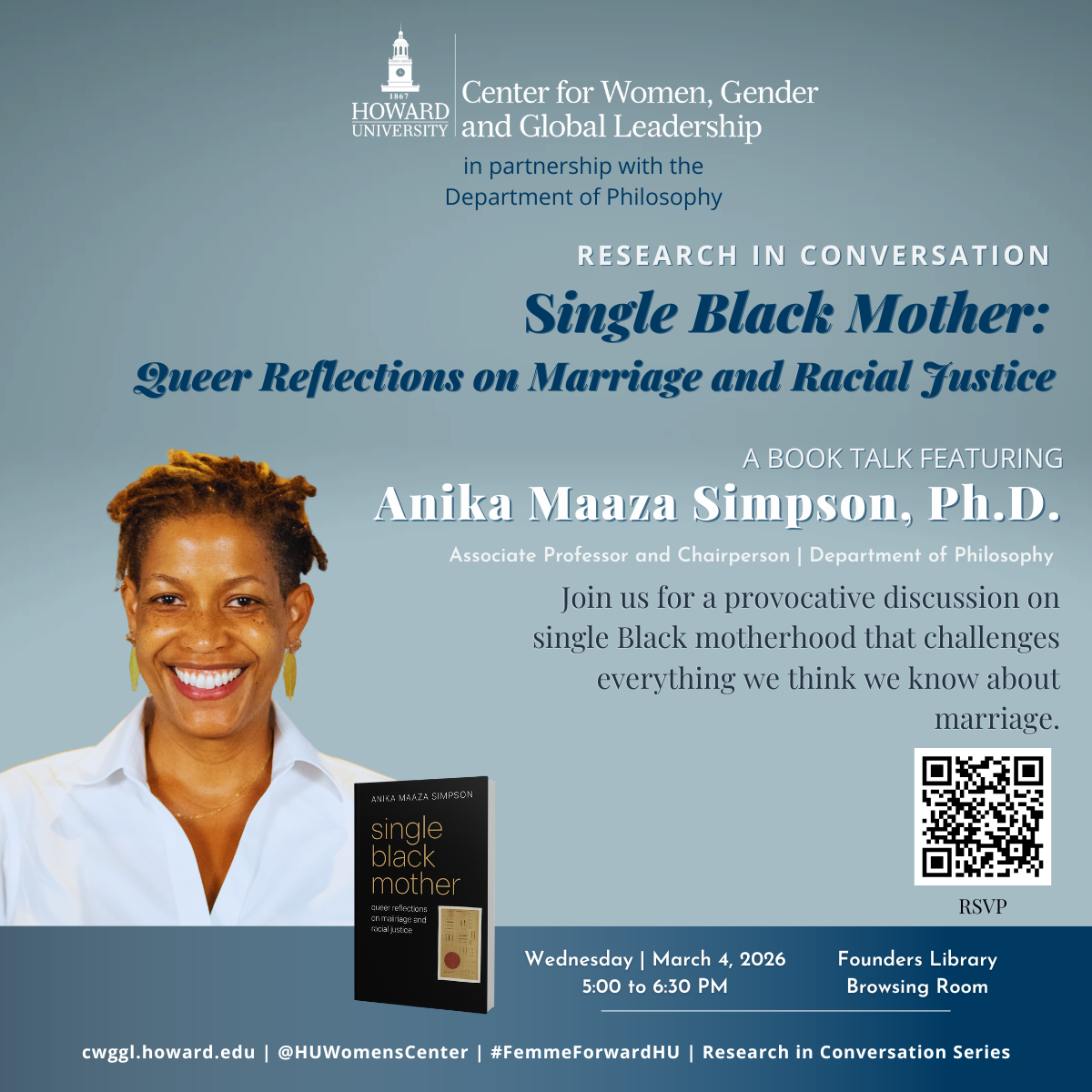 Book Talk with Dr. Anika Simpson