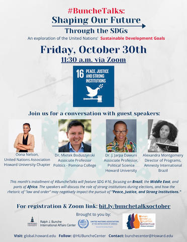Bunche Talks: Shaping Our Future Through the SDGs