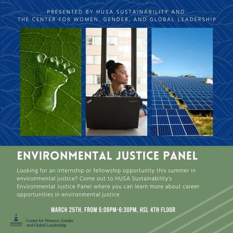 Environmental Justice Panel Flyer