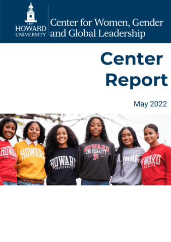 Center Report Cover Page